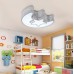 FixtureDisplays® Star Moon Kid's Room Ceiling Light Creative Baby Bedroom 15856